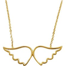 Altınbeyi Altın Melek Kanadı Kolye 2.26 Gram 14 Ayar