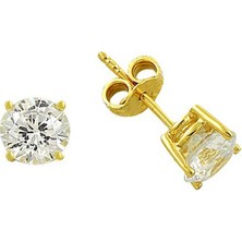 Tektaş Küpe 14 Ayar Altın 1.91 Gram