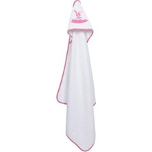 Sevi Bebe Bebek Banyo Havlusu Pembe Kenar