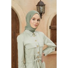 LARİSSA SCARF Bürümcük Şal Çağla
