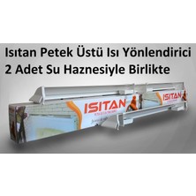 Isıtan 2 Adet Isıtan Petek Üstü Isı Yönlendirici Ayarlanabilir Ölçü 75-140 cm Arası Peteğe Uygun Isıfan