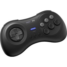 8bitdo M30 Bluetooth Gamepad Siyah (Yurt Dışından)