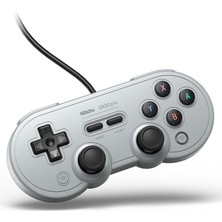 8bitdo SN30 Pro USB Kablolu Gamepad Gri (Yurt Dışından)