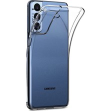 Microcase Samsung Galaxy S21 Fe 0.2 mm Ultra Ince Soft Silikon Kılıf - Şeffaf