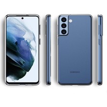 Microcase Samsung Galaxy S21 Fe 0.2 mm Ultra Ince Soft Silikon Kılıf - Şeffaf