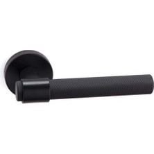 System System-Axel-T Yale(Dış) Rozetli Siyah Kapı Kolu - HA187TRO12YAL6