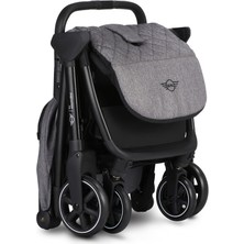 MINI by Easywalker Tek Tuşla Otomatik Katlanan Kabin Boy Bebek Arabası Soho Grey