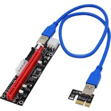 Flameer Lin/ Xp/ Windows 7/8/10 Için USB 3.0 Pcı-E 1x Ila 16X Genişletici Yükseltici Kart (Yurt Dışından)