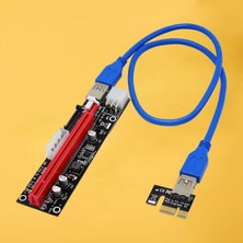 Flameer Lin/ Xp/ Windows 7/8/10 Için USB 3.0 Pcı-E 1x Ila 16X Genişletici Yükseltici Kart (Yurt Dışından)