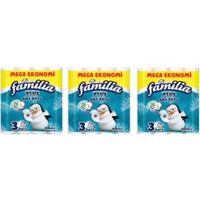 Familia Plus 3 Katlı Tuvalet Kağıdı Hindistan Cevizi Özlü 3 x 40 Rulo = 120 Rulo
