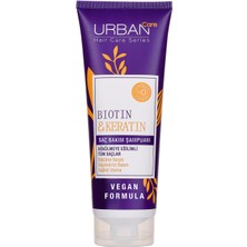 URBAN Care Biotin&Keratin Dökülmeye Eğilimli Saçlara Özel Şampuan-Vegan-250ML