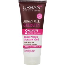 Urban Care Argan Oil&Keratin Kolay Kırılan Yıpranmış Saçlara Özel Yoğun Saç Bakım Maskesi-200 ML