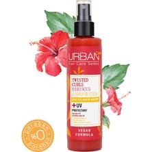 URBAN Care Hibiscus&Shea Butter Kıvırcık ve Dalgalı Saçlara Özel Sıvı Saç Bakım Kremi-Vegan-200 ML