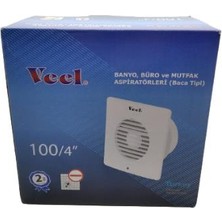 Veel Banyo Büro ve Mutfak Aspiratörleri (Baca Tipi) 12W 100 mm