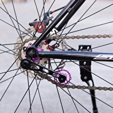 Homyl Bisiklet Bisiklet Zincir Cihazı Bisiklet Bmx Tek Hız Gergi Fastener Float Hub (Yurt Dışından)