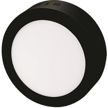Cata CT-5233 Siyah 18W Sıva Üstü LED Armatür Yuvarlak Beyaz