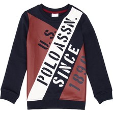 U.S. Polo Assn. Erkek Çocuk Lacivert Sweatshirt 50236944-VR033