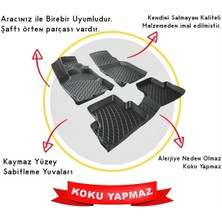 Rizline Seat Ibiza Iıı 2002-2007 Paspas Siyah 3D Havuzlu Tam Uyumlu