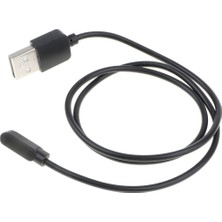 Flameer Yüksek Kalite 2pin USB Saat Şarj Kablosu Manyetik Şarj Baz Siyah (Yurt Dışından)