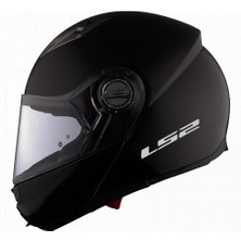 Ls2 Guroni Mat Siyah Kask