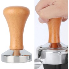 Dolity Kahve Söğürtüsü, Espresso Kahve Basın Paslanmaz Çelik Kurcağa Mutfağı Kahve Dükkanı Malzemeleri - 51MM Açık Kahverengi