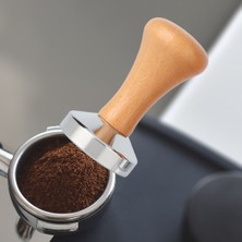 Dolity Kahve Söğürtüsü, Espresso Kahve Basın Paslanmaz Çelik Kurcağa Mutfağı Kahve Dükkanı Malzemeleri - 51MM Açık Kahverengi
