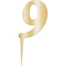 Festivall Pleksi Rakam 12CM Gold 9