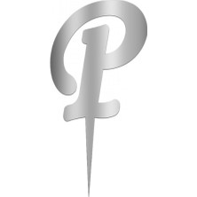 Festivall Pleksi Harf 12CM Gümüş P