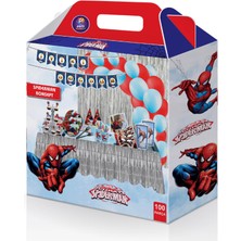 p parti oyunevi Parti Oyun Evi Spiderman Doğum Günü Parti Seti 100 Parça