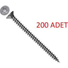 Varsakaca 4X60 Sunta Vidası 200LÜ Paket