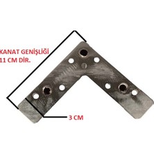 Hobbi Mil Ayak - Koltuk  - Kanepe - Çekyat - Sehpa Ayağı - Krom Renk - 15 cm - 6 Adet