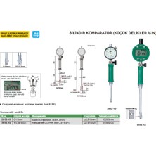 Insıze 2852-10 Insize Silindir Komparatörü | Küçük Delikler Için