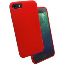 MobaxAksesuar Apple iPhone SE 2020 Kılıf Kırmızı