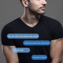 Strade Store Tws Bluetooth Kulakiçi Kulaklık Kablosuz Kulaklık Stereo Kulaklık Mor (Yurt Dışından)