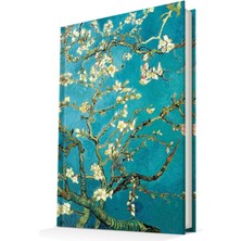 Deffter Art Of Word / Van Gogh - Almond Blossom 96 Yaprak Çizgili Defter