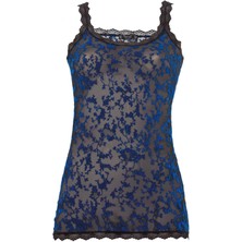 Anıt 2858 Kadın Saks Flok Desenli Atlet