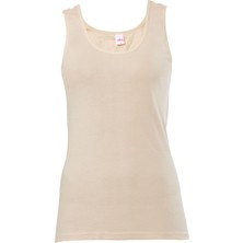 Anıt 2102 Kadın Ten Ribana Biyeli Havuz Yaka Atlet