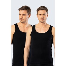 Cacharel 1501 Siyah 2'li Ribana Erkek Atlet