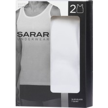 Sarar 2 Li Beyaz Atlet Beyaz - Xxl