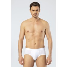 Cacharel 1207 Beyaz Ribana Erkek Slip