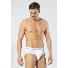 Cacharel 1312 Beyaz Erkek Lastikli Slip