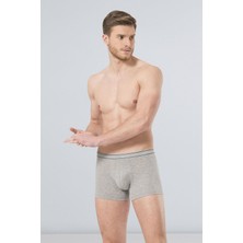 Türen 165 Gri Erkek Likralı Boxer