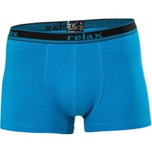 Anıt 1268 Indigo 3 Adet Relax Pamuklu Esnek Erkek Boxer