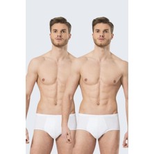 Türen 111 Beyaz 2'li Erkek Slip