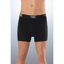 Anıt 1266 Siyah 3 Adet Modal Rahat Erkek Boxer