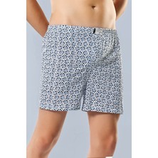 Anıt 1119 Desenli 3 Adet Penye Pamuklu Erkek Boxer
