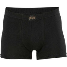 Anıt 1271 Siyah 3 Adet Pamuklu Esnek Erkek Boxer