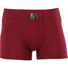 Anıt 1271 Bordo 3 Adet Pamuklu Esnek Erkek Boxer
