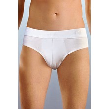 Anıt 1251 Beyaz 3 Adet Modal Erkek Slip Külot