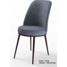 Canisa Concept Via Serisi 80 x 132 cm  Açılabilir Barok Ahşap Desen Mutfak Masa Takımı + 8 Adet Sandalye